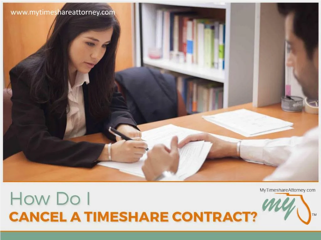 how do i cancel a timeshare contract