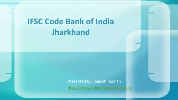 IFSC code of BOI Jharkhand