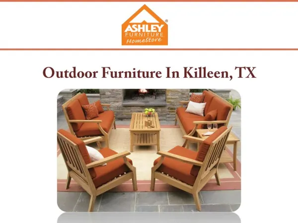 Outdoor Furniture In Killeen, TX