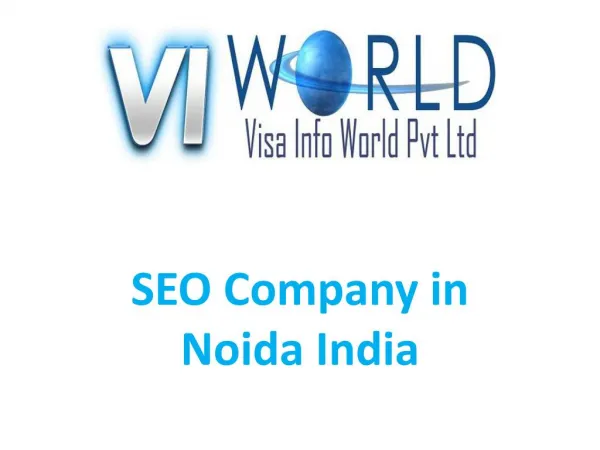 seo company in noida india