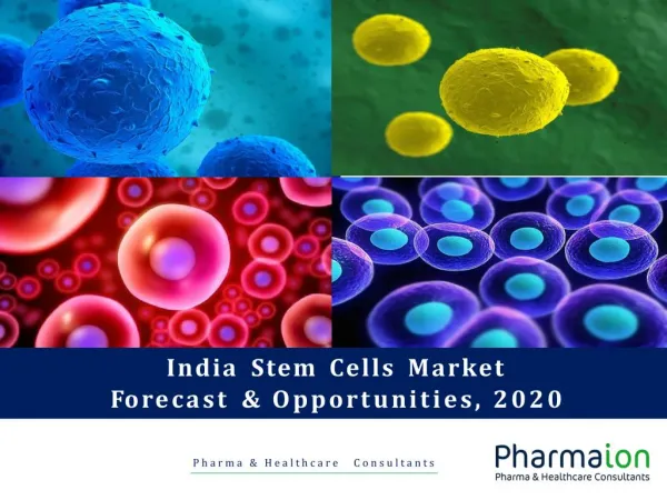 India Stem Cells Market Research Report