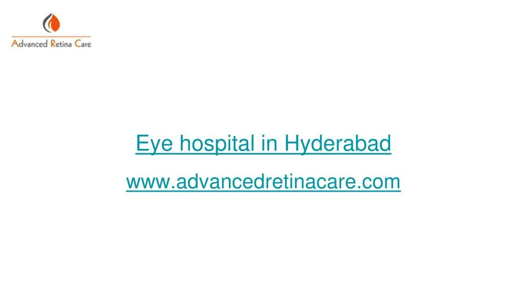 eye hospital in hyderabad