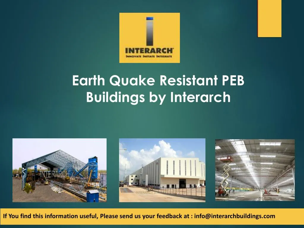 earth quake resistant peb buildings by interarch