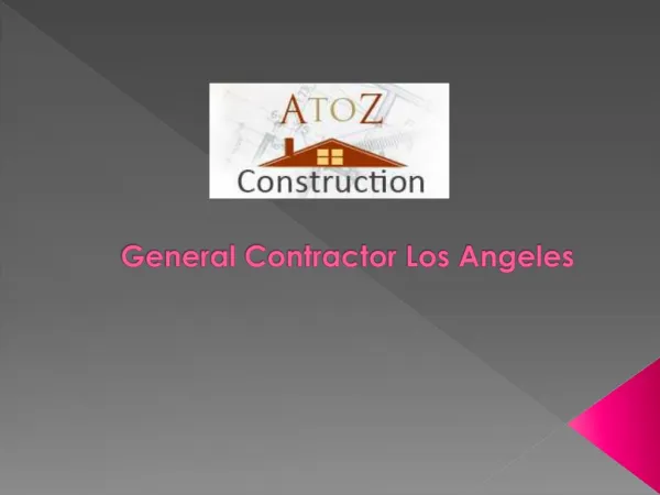 General Contractor Los Angeles