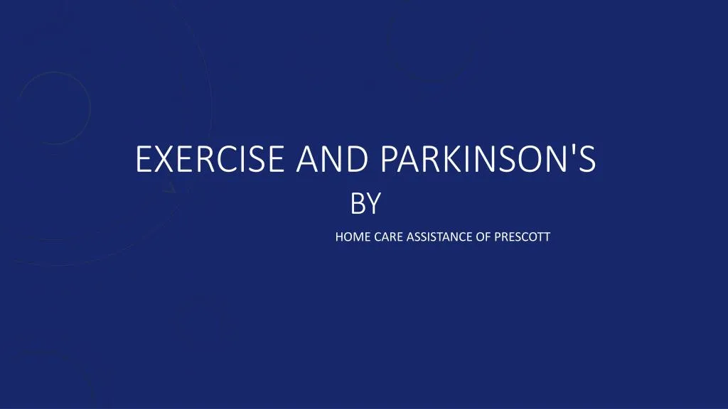 exercise and parkinson s by