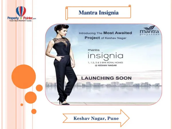 Mantra Insignia by Mantra Properties In Keshav Nagar Pune