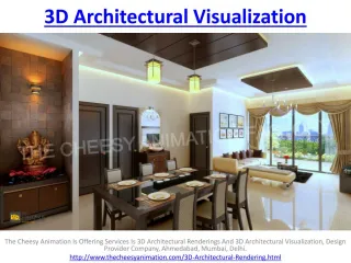 3D Architectural Visualization - slide 1