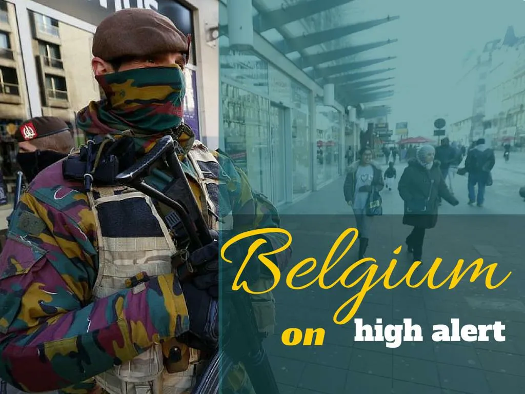 belgium on high alert
