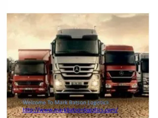Freight Forwarding - slide 1