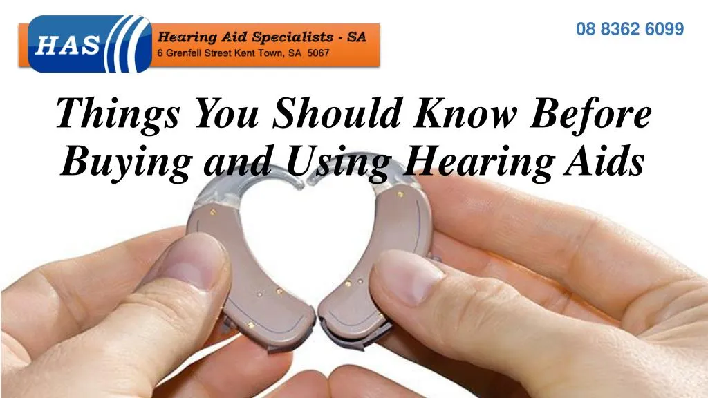 things you should know before buying and using hearing aids