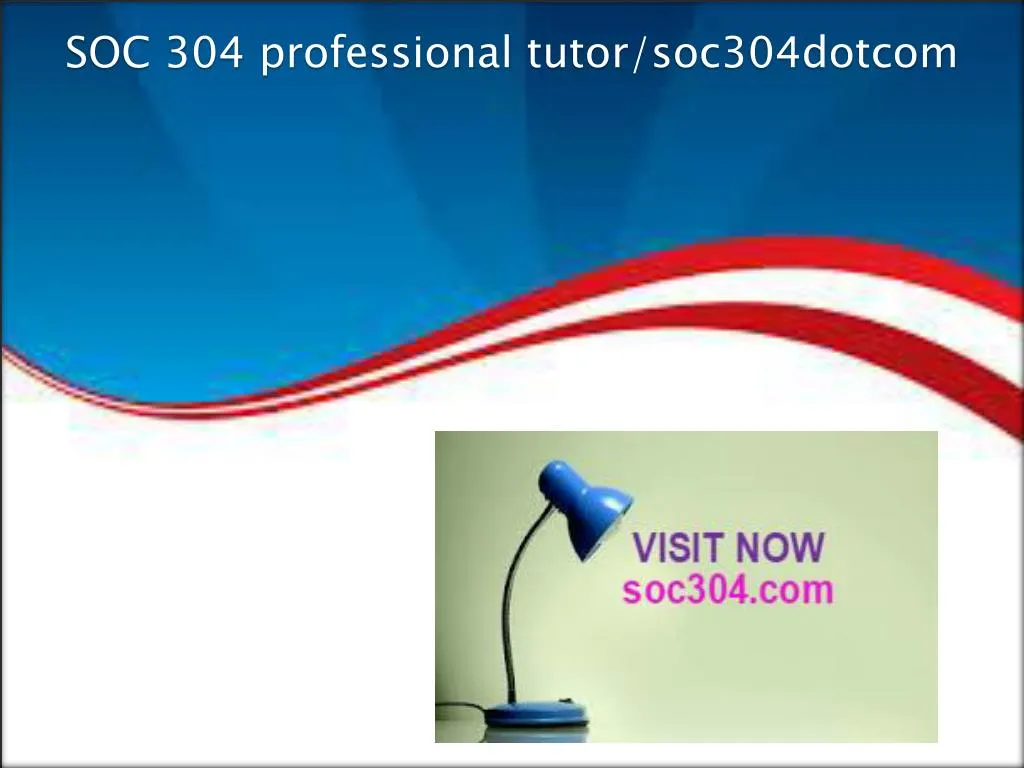 soc 304 professional tutor soc304dotcom