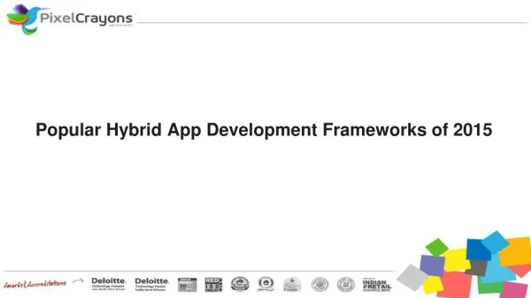 Popular Hybrid App Development Frameworks of 2015
