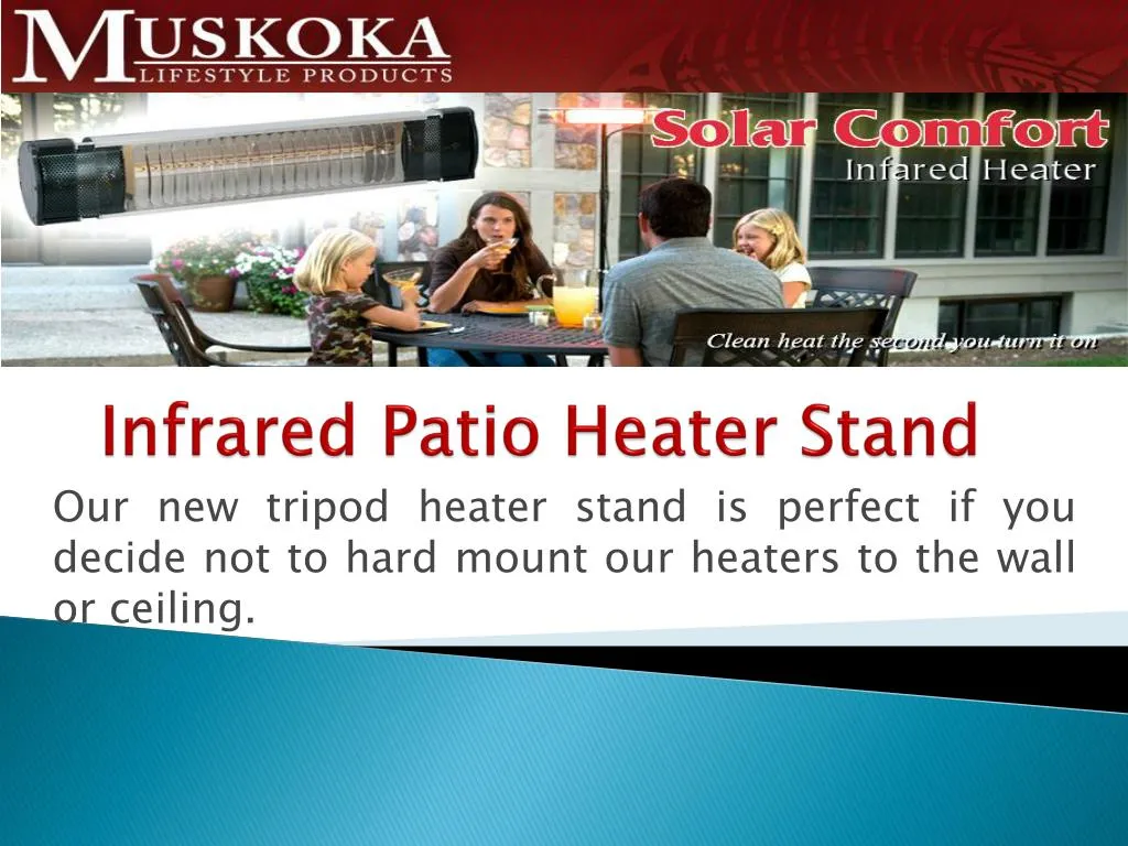infrared patio heater stand