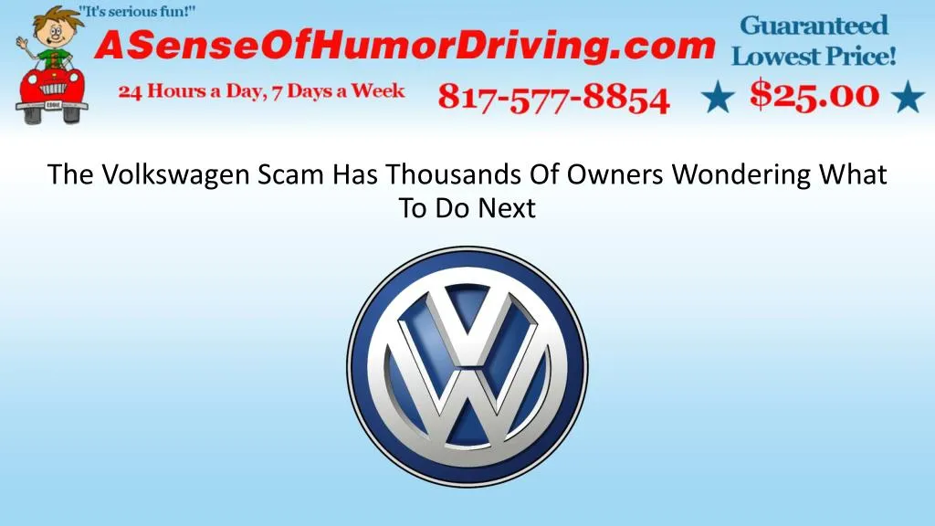 the volkswagen scam has thousands of owners wondering what to do next