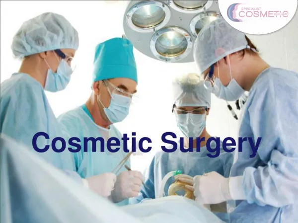 A Brief Synopsis of Cosmetic surgery