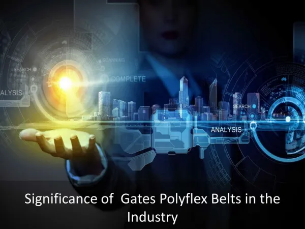 Importance of Gates Polyflex Belts In UAE