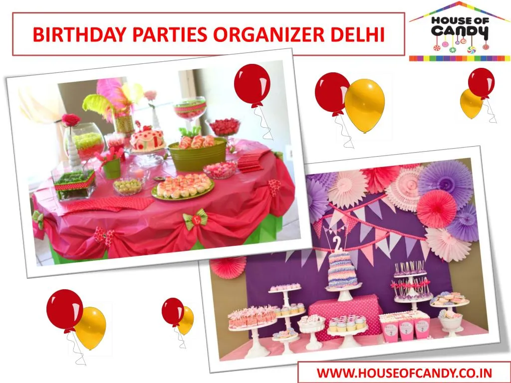 birthday parties organizer delhi