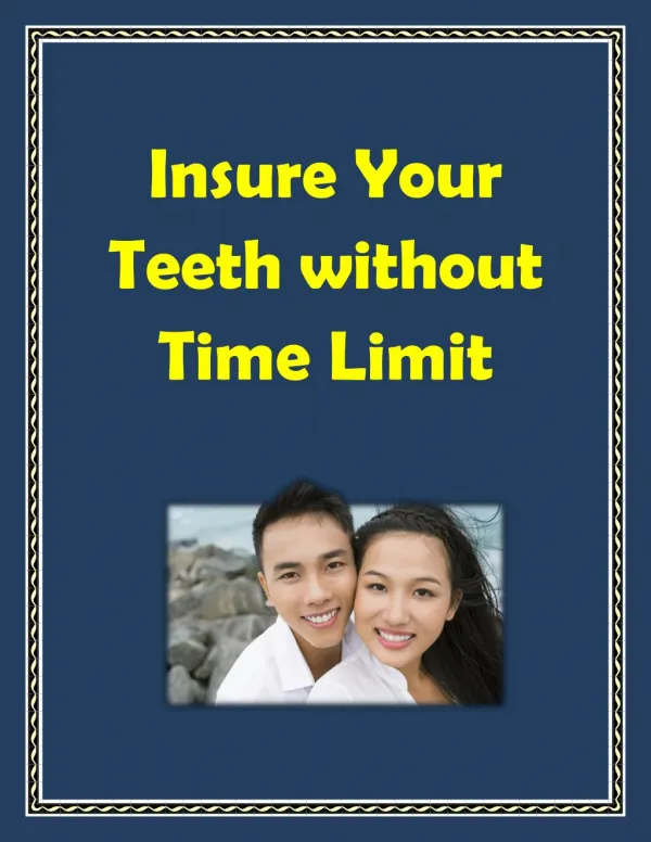 independent dental insurance