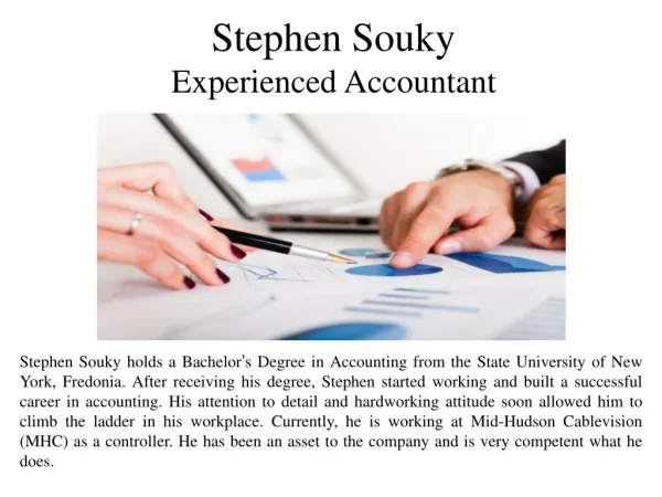 Stephen Souky - Experienced Accountant