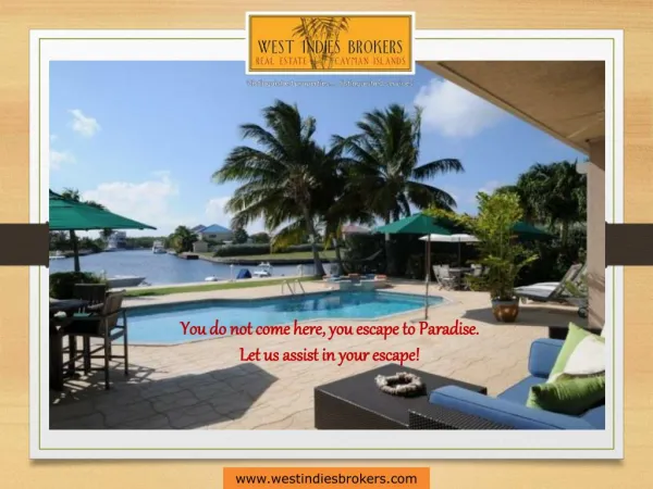 West indies brokers brings you a step closer to your investment dreams with MLS#: 404834
