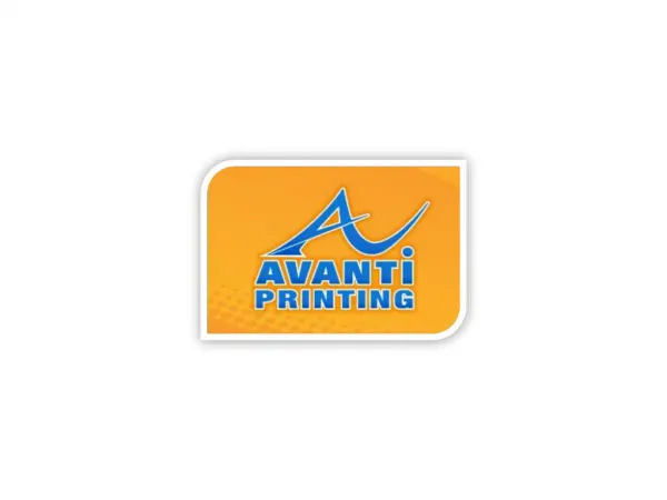 Avanti Printing - A Full Service Commercial Printing Company Los Angeles