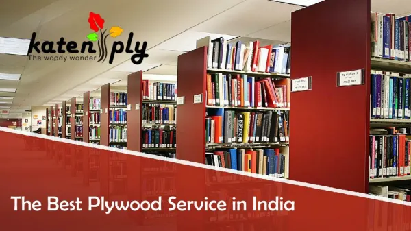 The best plywood services in India