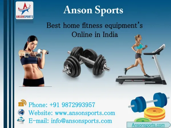 ultimate and best home fitness equipments in India