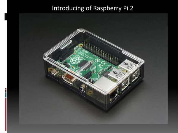Buy Raspberry Pi 2 Ppt Online In India