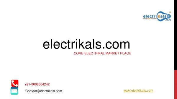 INDO-SIMON electrical products | electrikals.com