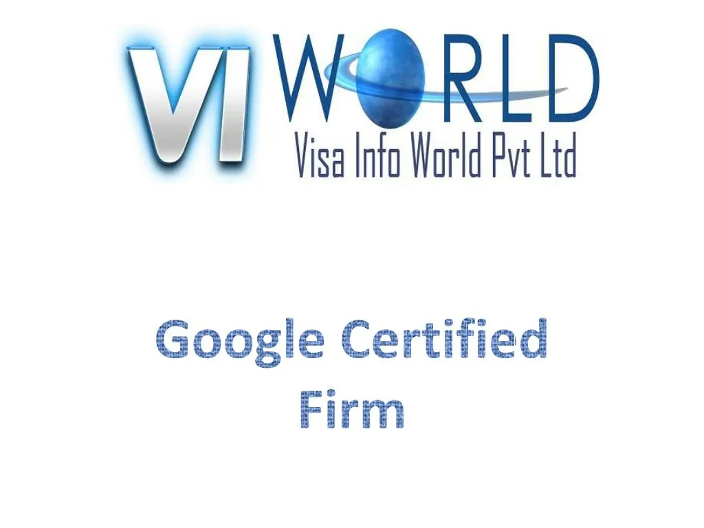 google certified firm