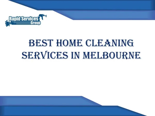 Best Oven Cleaning Services in Melbourne