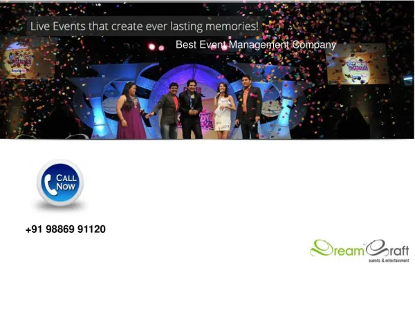Event Management Company in Bangalore