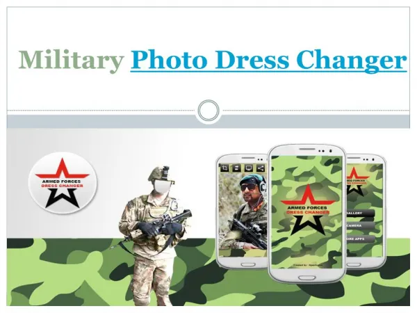 Military Photo Dress Changer