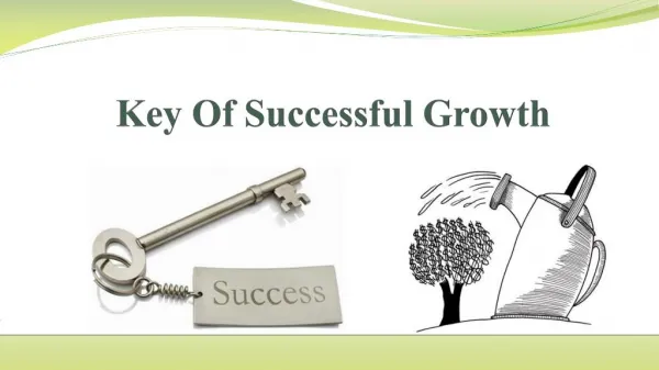 Key Of Successful Growth