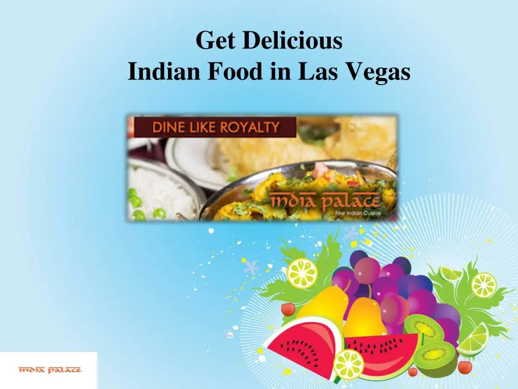 get delicious indian food in las vegas