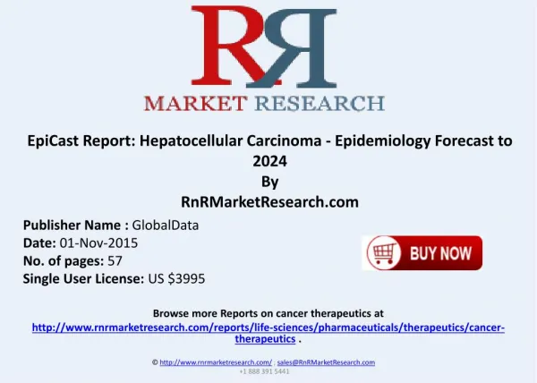 EpiCast Report Hepatocellular Carcinoma Epidemiology Forecast to 2024