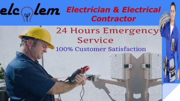 Elcolem- Electrician & Electrical Contractor Toronto, Mississauga