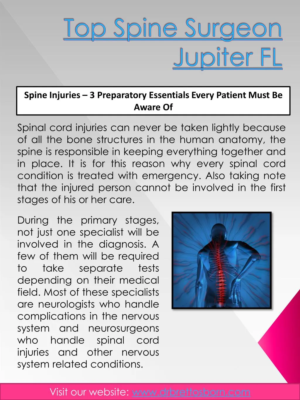top spine surgeon jupiter fl