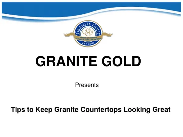Tips to Keep Granite Countertops Looking Great