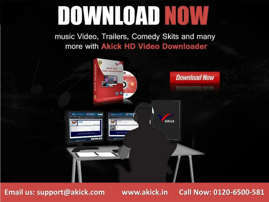 email us support@akick com www akick in call now 0120 6500 581