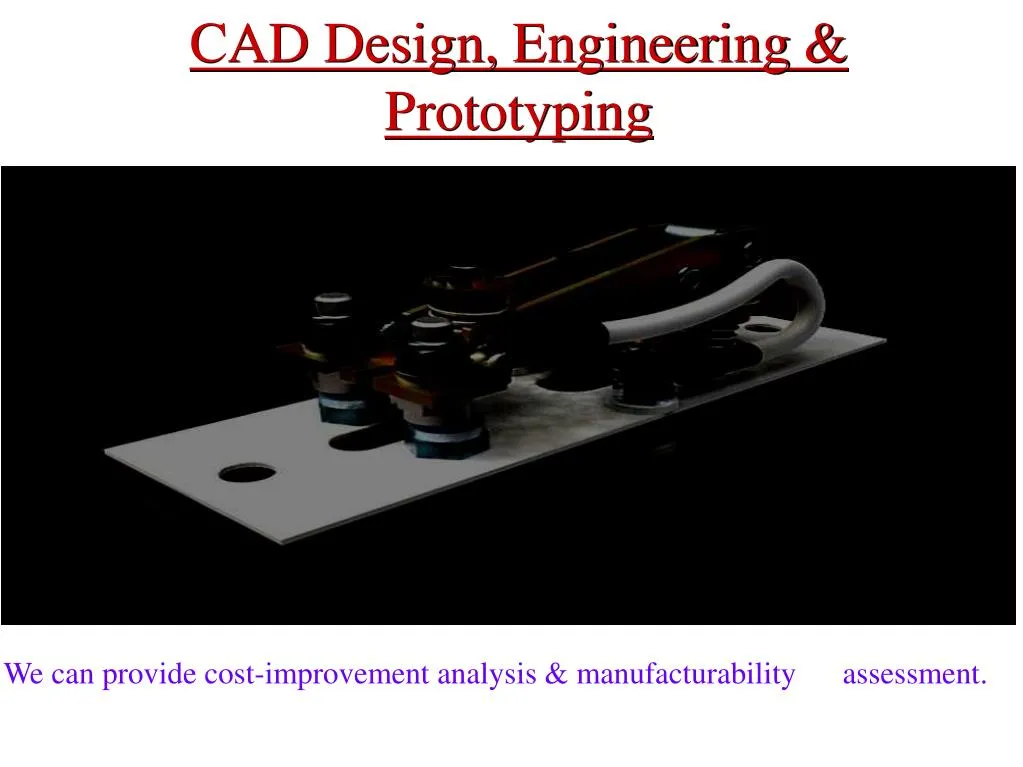 cad design engineering prototyping