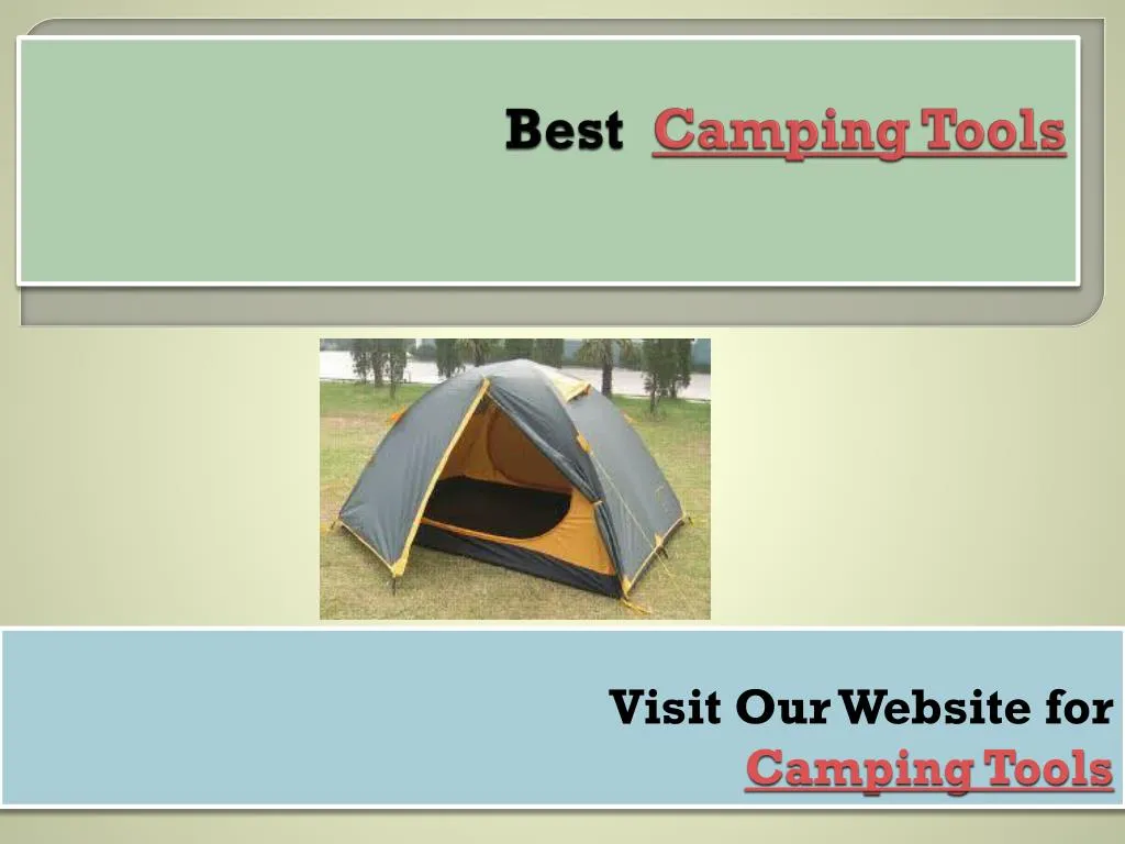 visit our website for camping tools