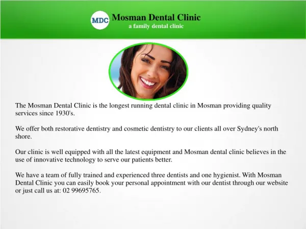 Neutral Bay Trusted Local Dentist