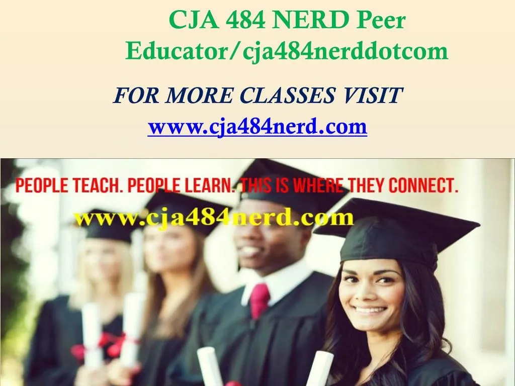 cja 484 nerd peer educator cja484nerddotcom