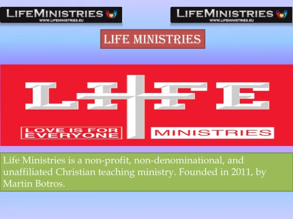 All about life ministries