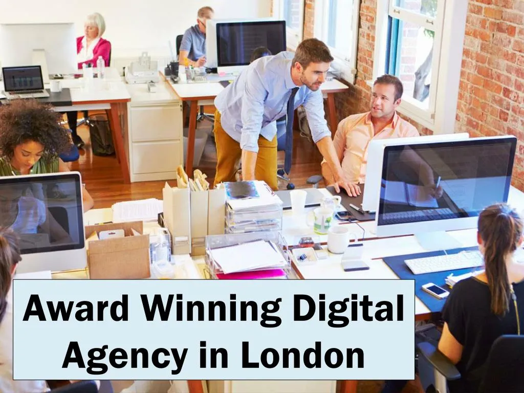 award winning digital agency in london