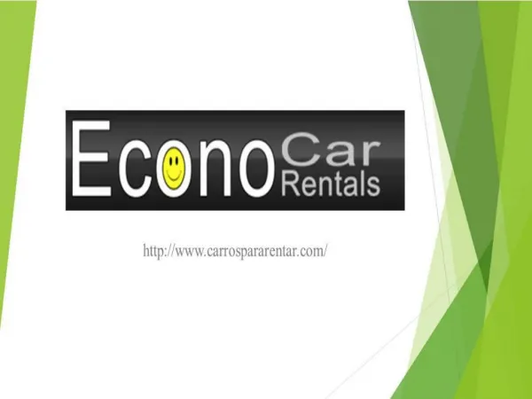 Econo Carros Para Rentar Alquiler De Carros Tampa Carros Rentados