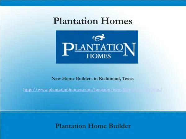 Search Available New Homes for Sale in Richmond, TX
