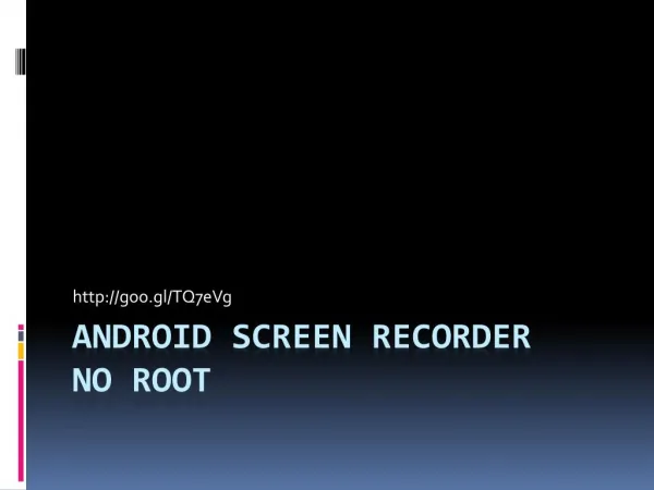 Android Screen Recorder No Root- Best Free Screen Recording App For Android