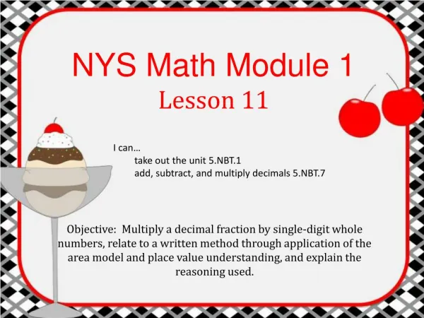 Module 1 Lesson 11